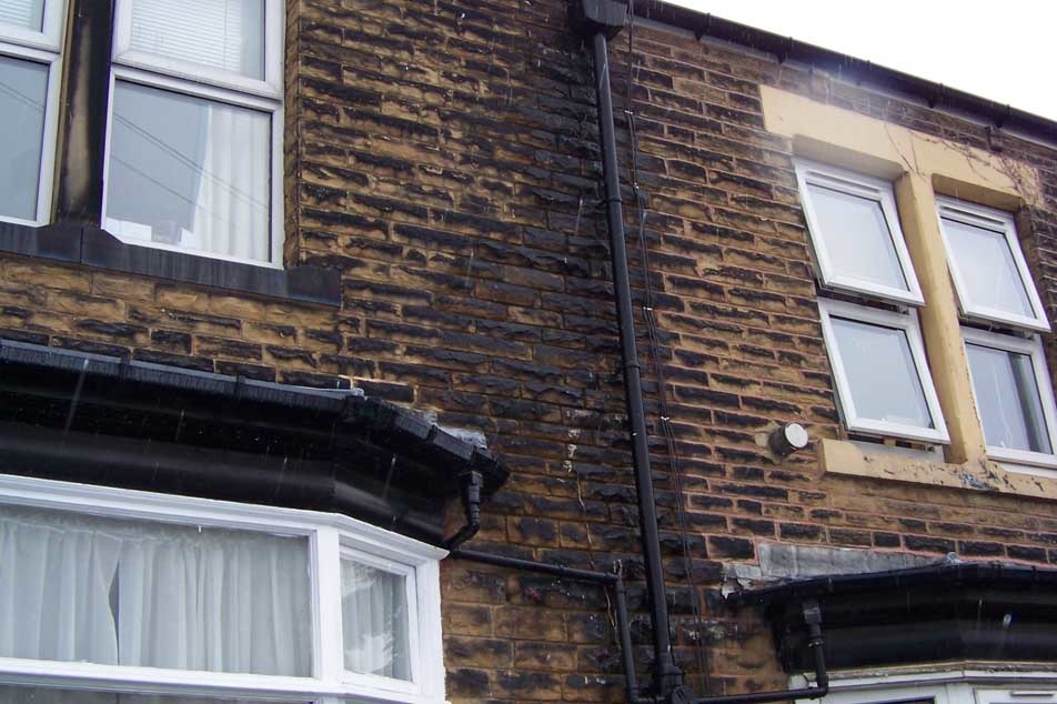 Damp control - rain water ingress - PCA